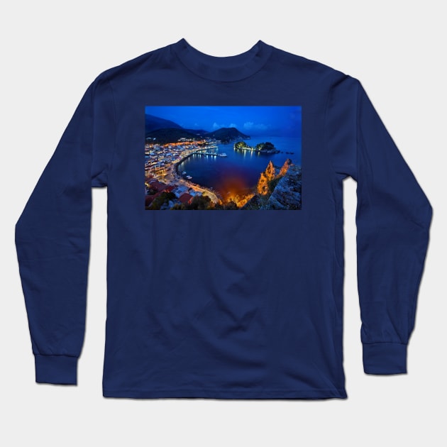 Parga nights Long Sleeve T-Shirt by Cretense72